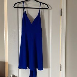 Royal blue dress